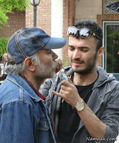 گریم مهدی میامی برای سریال ستایش مهدی میامی