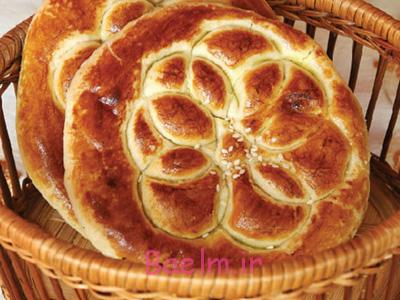 طرز تهیه نان های مغز دار