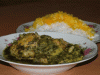 دستور پخت خورش ریواس با مرغ