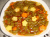 دستور پخت خورش لوبیا سبز و هویج مجلسی