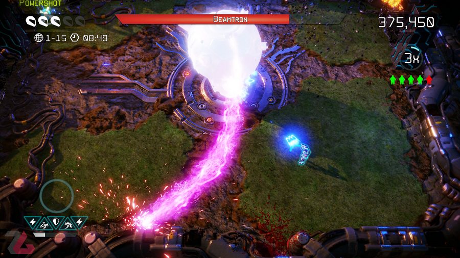 بررسی بازی Nex Machina - فناوری