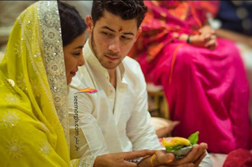 عکس های مراسم نامزدی پریانکا چوپرا Priyanka Chopra و نیک جوناس Nick Jonas,پریانکا چوپرا,نامزدی پریانکا چوپرا,مراسم نامزدی پریانکا چوپرا
