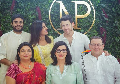 عکسهای مراسم نامزدی پریانکا چوپرا Priyanka Chopra و نیک جوناس Nick Jonas,پریانکا چوپرا,نامزدی پریانکا چوپرا,مراسم نامزدی پریانکا چوپرا