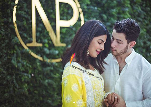اولین عکس های مراسم نامزدی پریانکا چوپرا Priyanka Chopra و نیک جوناس Nick Jonas,پریانکا چوپرا,نامزدی پریانکا چوپرا,