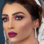 چهره الهام عرب به عنوان یک مدل آرایشی