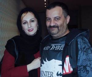 تبریک تولد مهراب قاسم خانی به همسرش