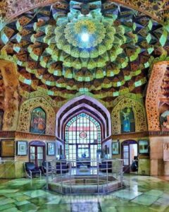 عمارت کلاه فرنگی شیراز 