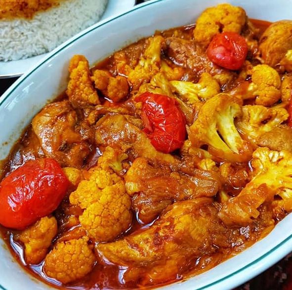 طرز تهیه خورش گل کلم با لپه: یک غذای خوشمزه و سالم