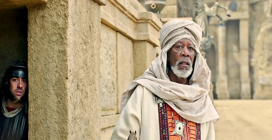مورگان فریمن در فیلم بن هور