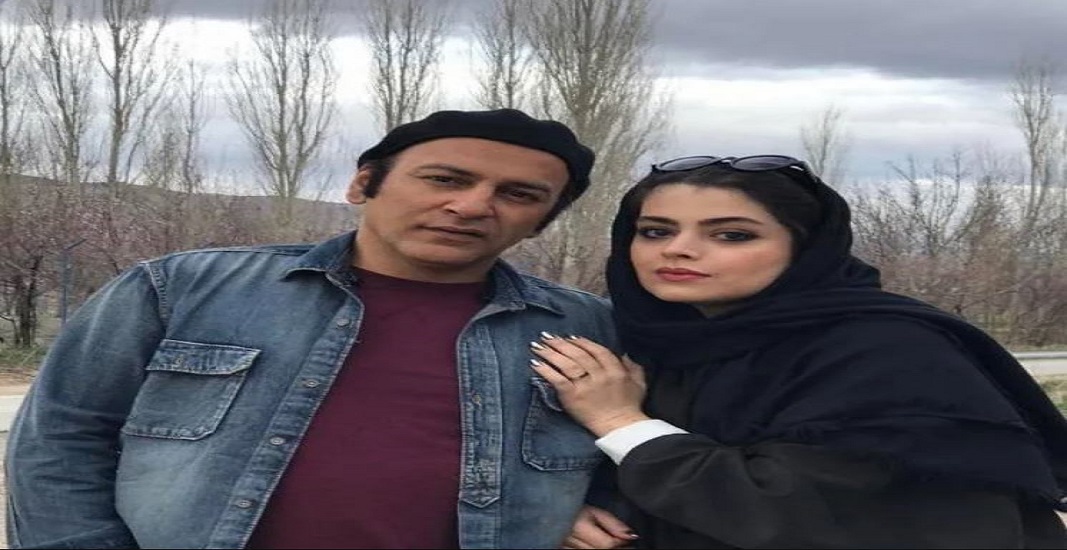 حمیدرضا آذرنگ و همسرش ساناز بیان