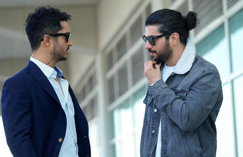 سینا مهراد و برادرش ساعد سهیلی