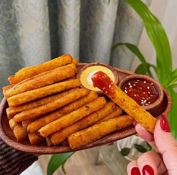 طرز تهیه چیپس متری خوشمزه و سریع