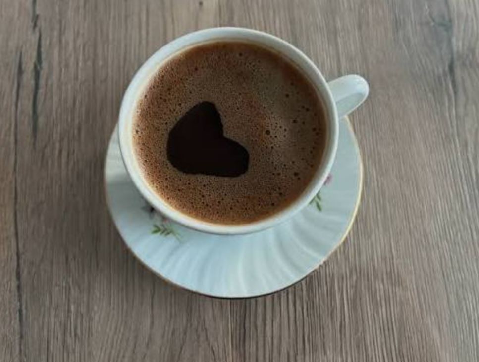 قلب در فال قهوه