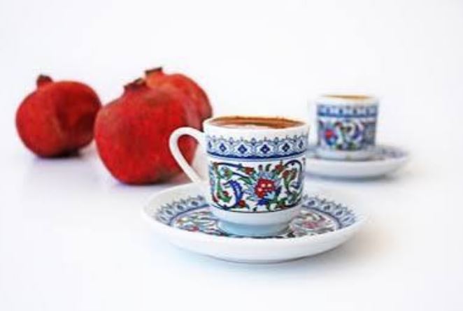 تعبیر انار بزرگ، کامل و رسیده در فال قهوه
