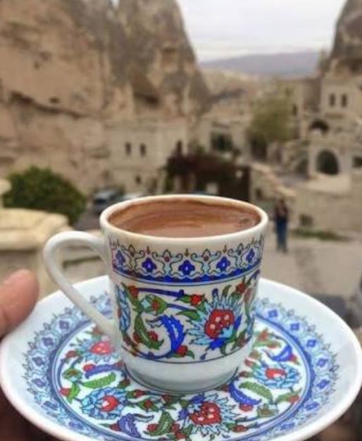 کوه در فال قهوه 