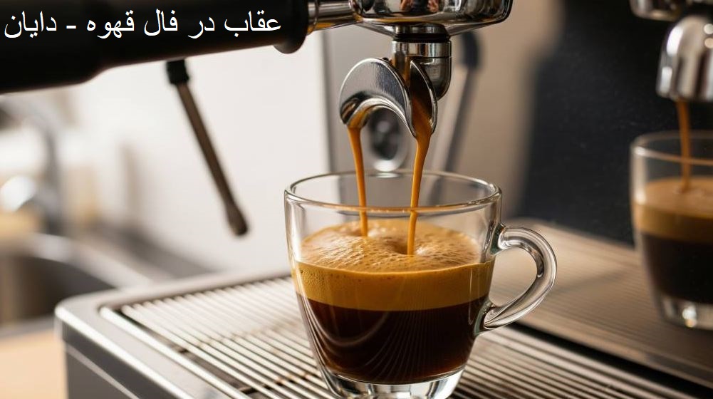 عقاب در فال قهوه 