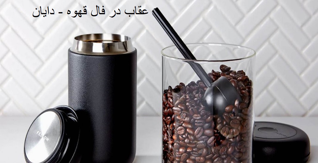 عقاب در فال قهوه 
