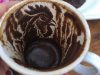 خروس در فال قهوه