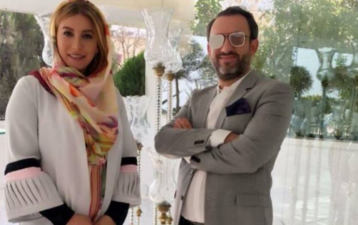مهرداد طباطبایی و فریبا نادری پدر و مادر یارا