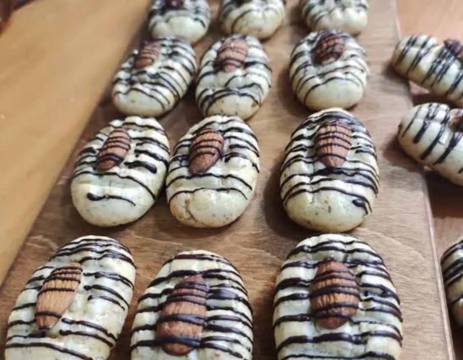 شیرینی بادام طرز تهیه شیرینی بادامی قزوین