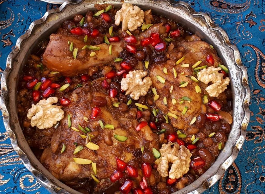 آموزش طرز تهیه خورش انار خوشمزه برای شب یلدا