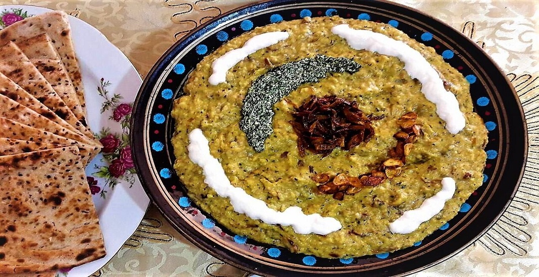 طرز تهیه آش بادمجان ملایر خوشمزه و مقوی 3 آش بادمجان ملایر