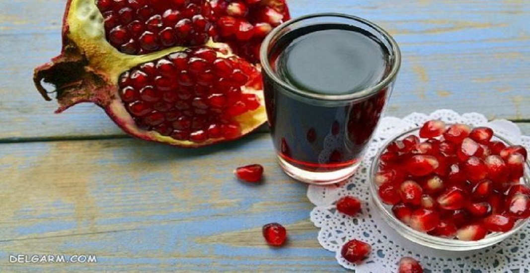 رفع عطش آب انار طبیعی