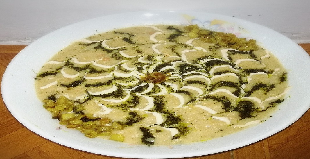 طرز تهیه آش بادمجان ملایر خوشمزه و مقوی 5 آش بادمجان ملایر