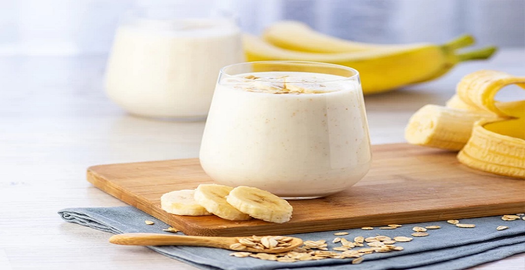 رفع عطش اسموتی موز و شیر 