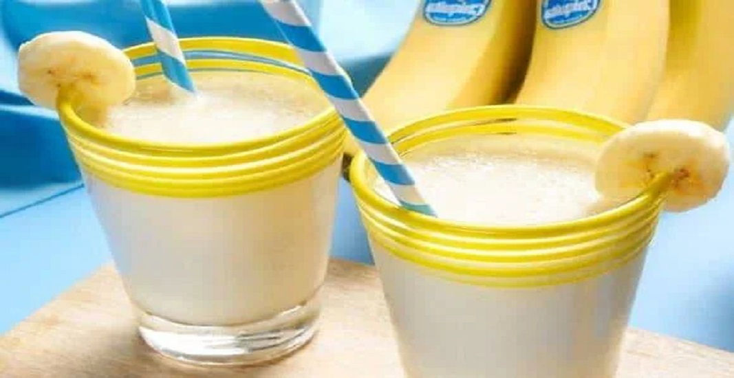 رفع عطش اسموتی موز و شیر