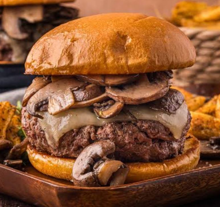 طرز تهیه ساندویچ همبرگر گوشت و قارچ طرز تهیه ساندویچ همبرگر گوشت و قارچ