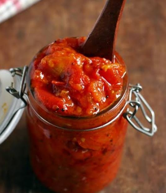 طرز تهیه ترشی گوجه ترشی گوجه فرنگی شکم پر تبریزی