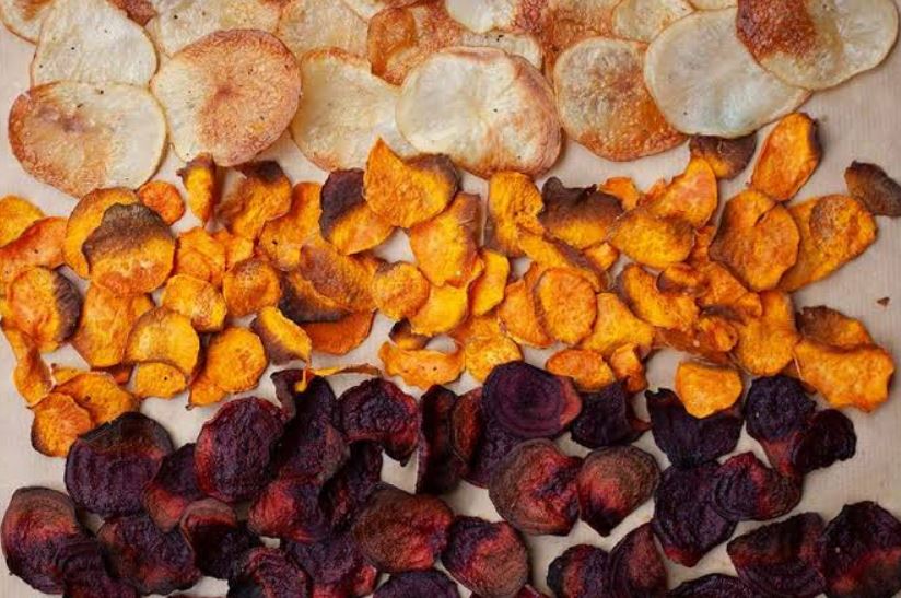 طرز تهیه چیپس سبزیجات خوشمزه طرز تهیه چیپس سبزیجات خوشمزه