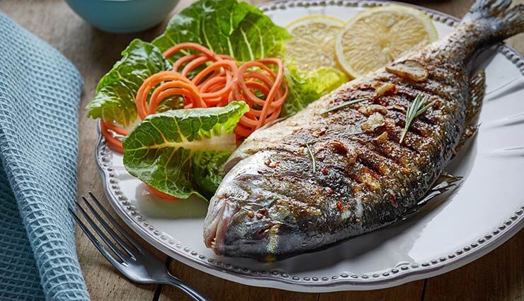 خوردن ماهی در رژیم مدیترانه ای