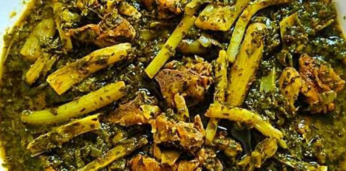 طرز تهیه خورشت کنگر کرمانشاهی