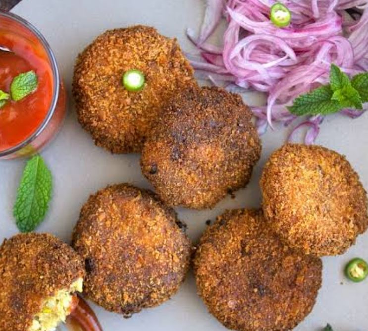 کتلت با ماهی کیلکا