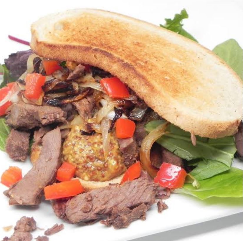 طرز تهیه ساندویچ زبان