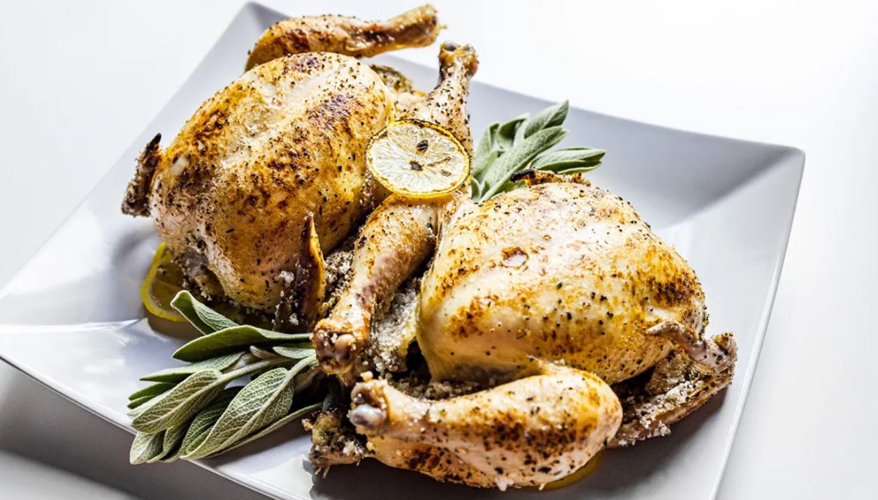 طرز تهیه مرغ بریان نمکی خوشمزه و ساده