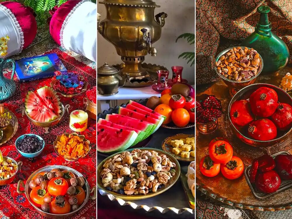 سفره شب یلدا 1404