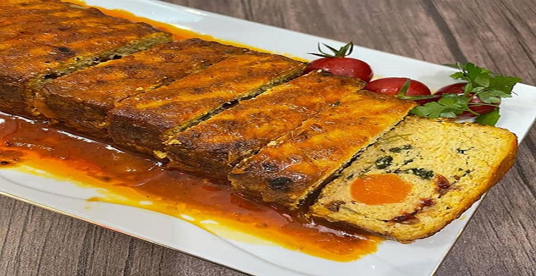 پیش غذا رولت مرغ ساده؛ مناسب سرو در سفره مهمانی