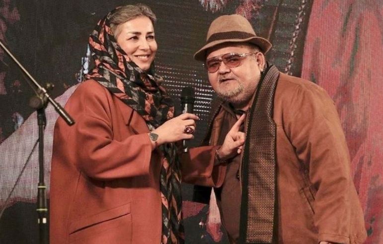 اکبر عبدی و همسرش اکبر عبدی و همسرش