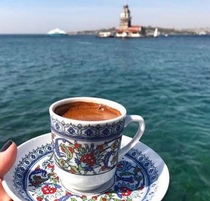 دریا و موج در فال قهوه