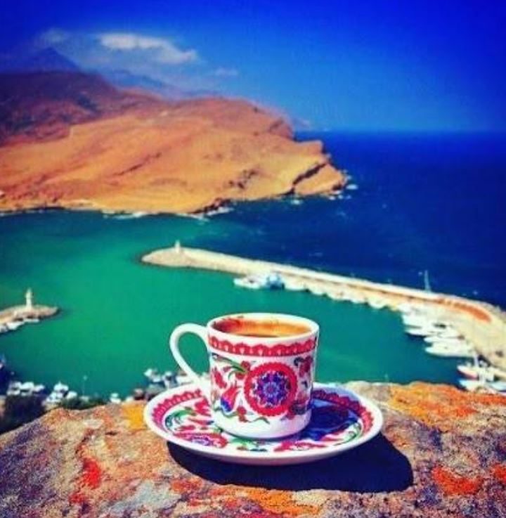 دریا و موج در فال قهوه