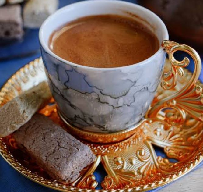 آتشفشان فعال در فال قهوه