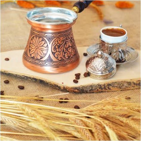 گندم در فال قهوه در ته فنجان