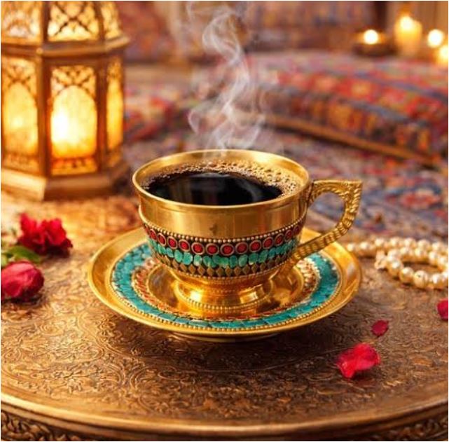 فانوس در فال قهوه