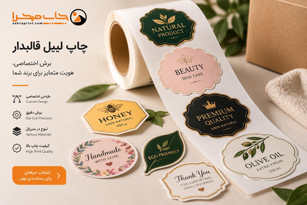 چاپ لیبل قالبدار