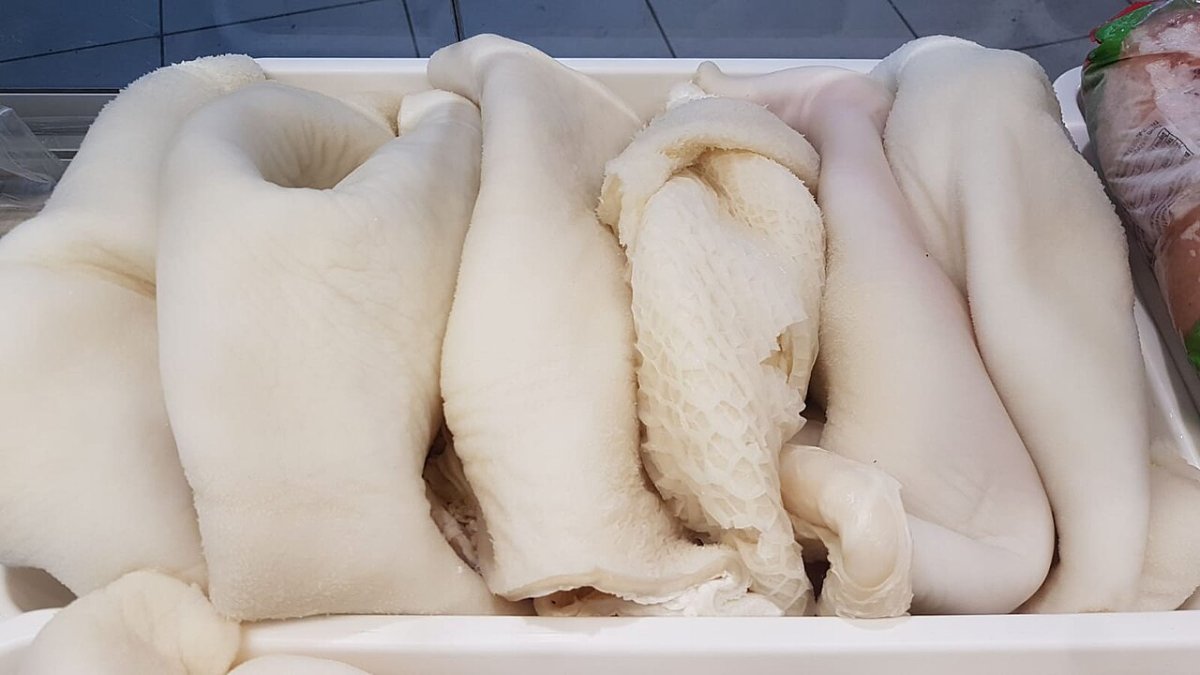 سیرابی و احشاء خوراکی گاو