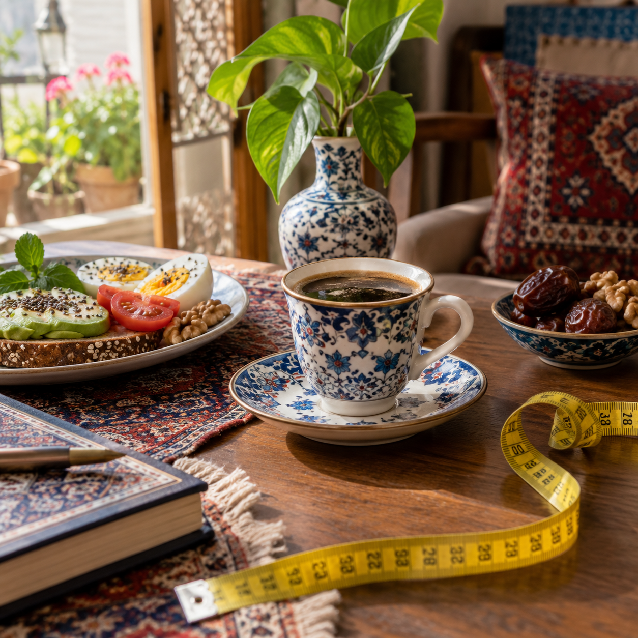 برنامه پیشنهادی ساده مصرف قهوه در طول روز