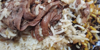 ته چین گوشت گرمساری